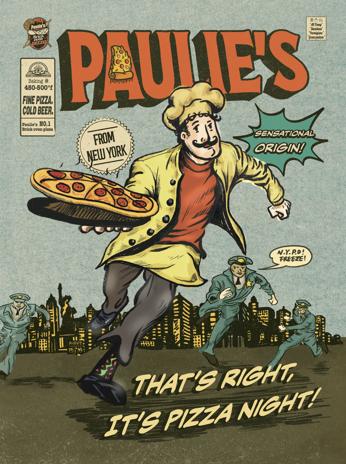 Paulie's Poster